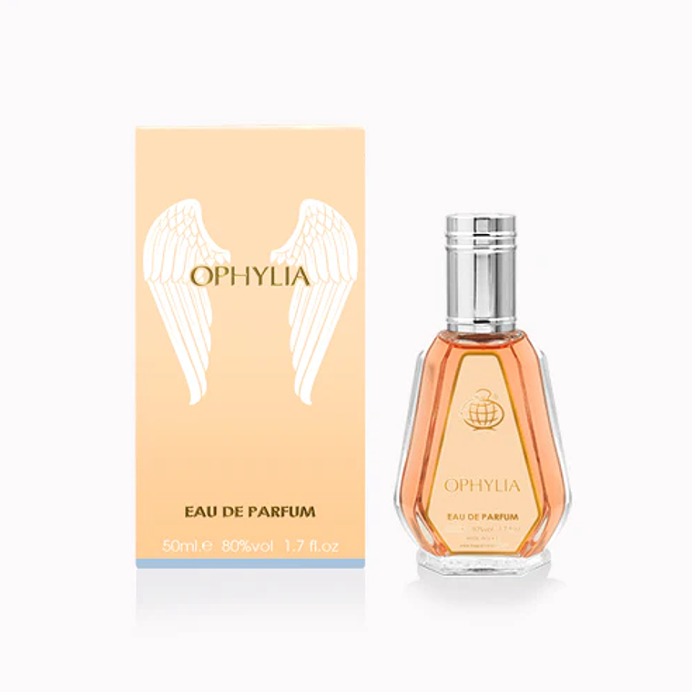 Perfume Fragrance World Ophylia Edp 50ml Mujer - Inspirado En Olympea De Paco Rabanne 1