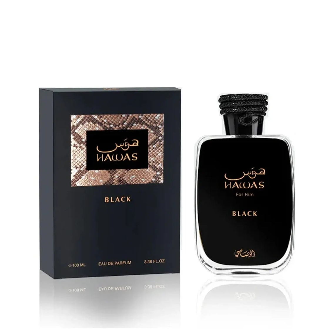 Perfume Rasasi Hawas Black EDP 100 ML Hombre - Inspirado En Hacivat Nishane 1