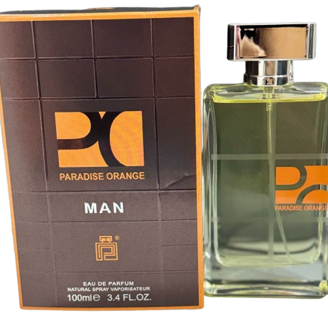 Perfume Paradise Orange Man Edp 100ml Hombre - Inspirado En Hugo Boss Orange 1
