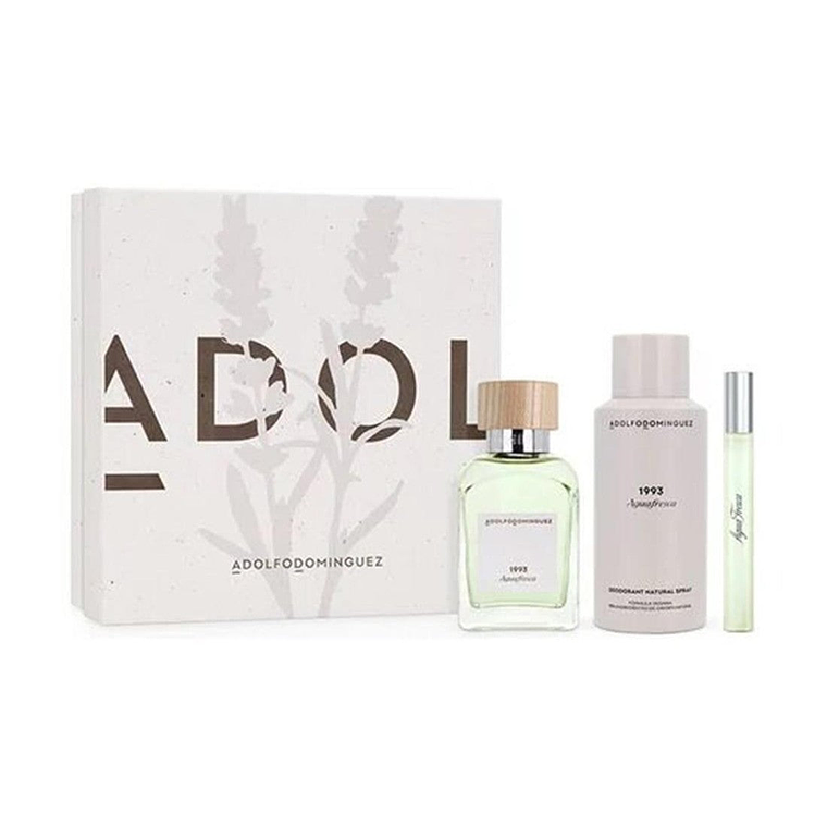 Estuche Adolfo Dominguez Agua Fresca 1993 Man Edt 120Ml + 10Ml + Deo 150Ml Hombre 1