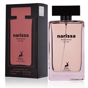 Perfume Maison Alhambra Narissa Rose Musc For Her Edp 100Ml Mujer- Inspirada en Musc Noir Rose For Her Narciso Rodriguez