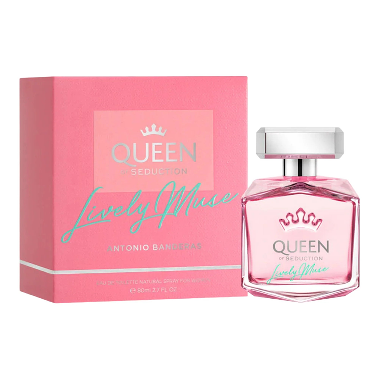 Perfume Antonio Banderas Queen Of Seduction Lively Muse Edt 80 Ml Mujer 1