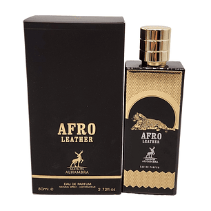 Perfume Maison Alhambra Afro Leather Edp 80Ml Unisex  - Inspirado En African Leather Memo Paris