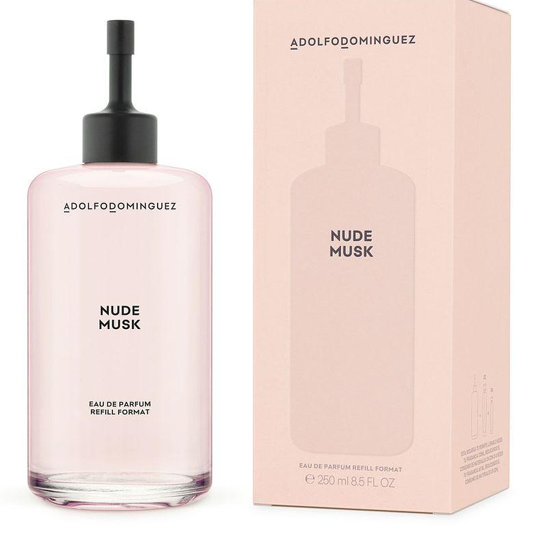Perfume Adolfo Dominguez Nude Musk EDP 250 ml (Recarga) Mujer 1