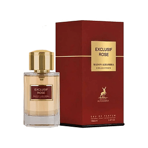 Perfume Exclusif Rose Maison Alhambra Edp 100 Ml Mujer (Inspirado En Carolina Herrera Burning Rose Edp 100ml)