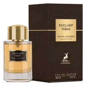 Perfume Exclusif Tabac Maison Alhambra Edp 100 Ml Unisex (Inspirado En Mystery Tobacco Carolina Herrera)