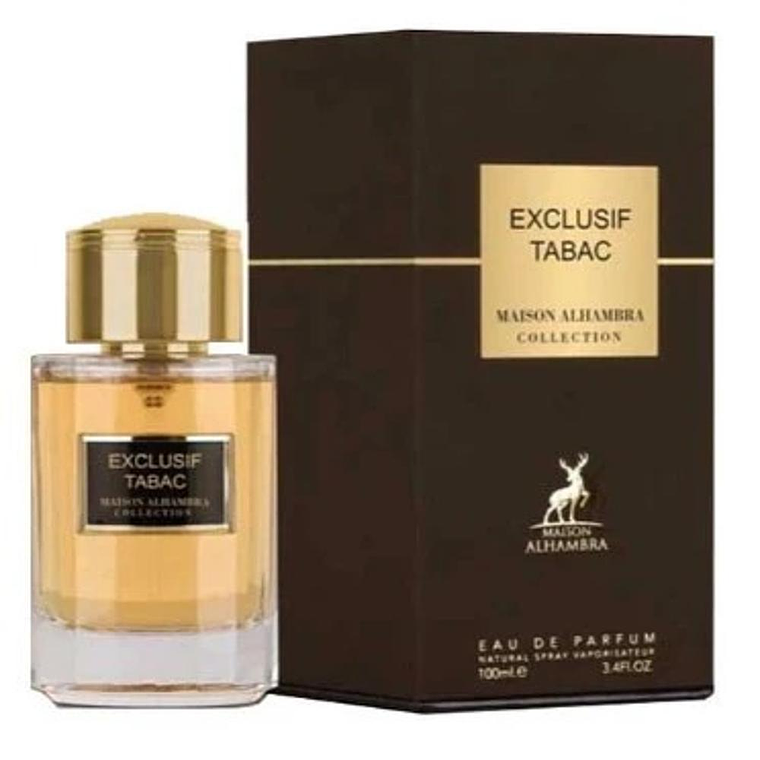 Perfume Exclusif Tabac Maison Alhambra Edp 100 Ml Unisex (Inspirado En Mystery Tobacco Carolina Herrera) 1
