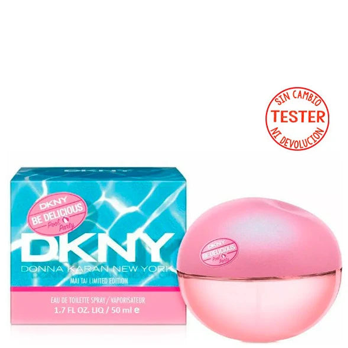 Tester Be Delicious Pool Party Mai Tai Dkny Edt 50 Ml Mujer 1
