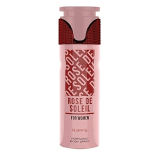 Desodorante Riffs Rose De Soleil For Women 200Ml Mujer
