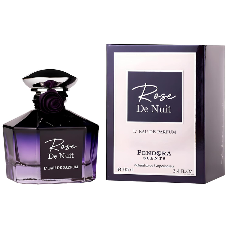 Perfume Paris Corner Rose de Nuit EDP 100 ml Mujer - Inspirado En Tresor Midnight Rose 1