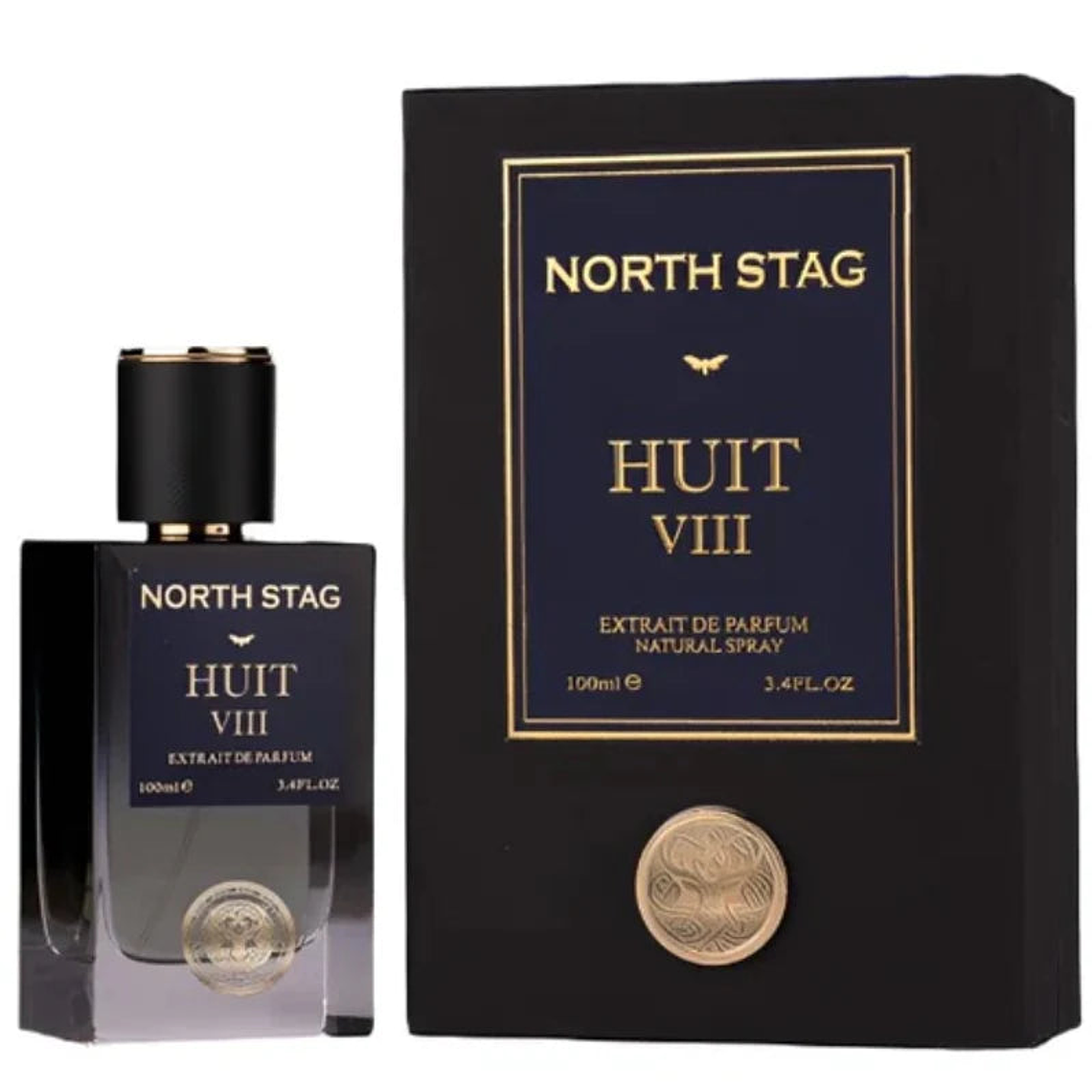 Perfume Paris Corner North Stag Huit VIII 8 Extrait De Parfum 100 ml Hombre - Inspirado En Spice Bomb 1