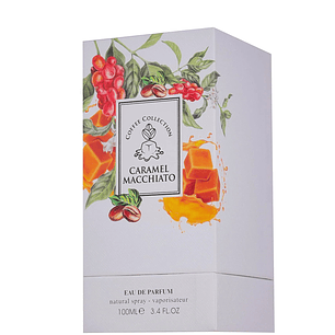 Perfume Fragrance World Caramel Macchiato EDP 100 ml Unisex - Inspirado En Khamrah
