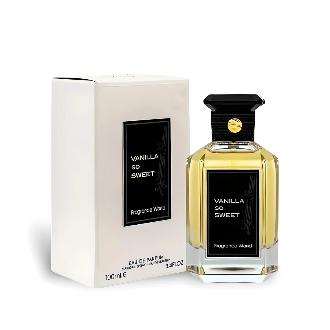 Perfume Fragrance World Vanilla So Sweet 100 ML EDP Unisex - Inspirado En Guerlain's Spiritueuse Double Vanille 1