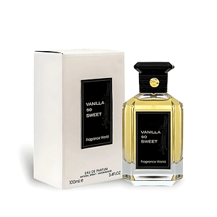 Perfume Fragrance World Vanilla So Sweet 100 ML EDP Unisex - Inspirado En Guerlain's Spiritueuse Double Vanille