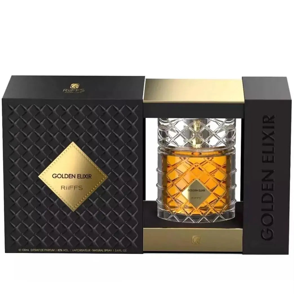 Perfume Riiffs Golden Elixir Extrait De Parfum 100ML Unisex 1