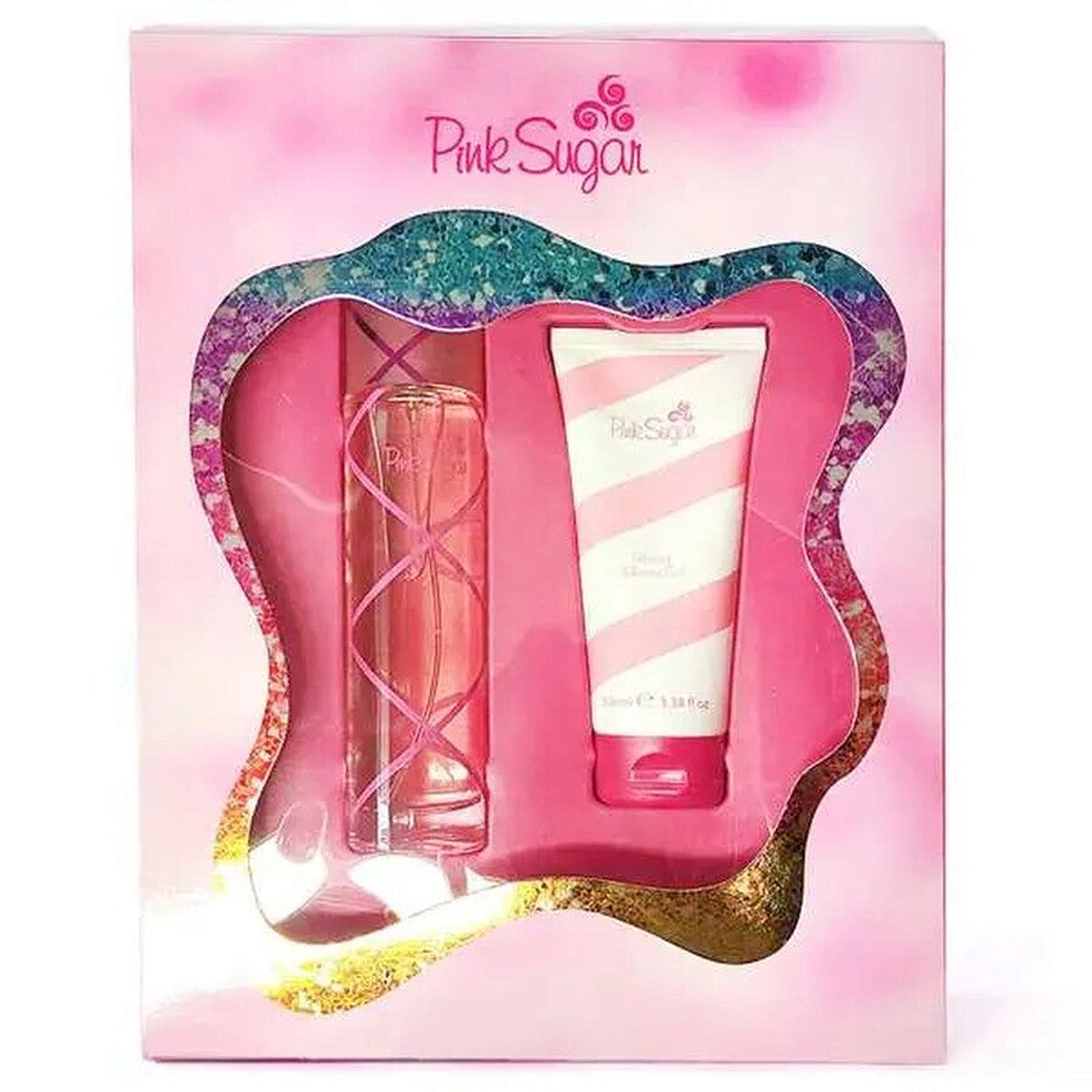 Estuche Aquolina Pink Sugar Edt 100ml + Gel De Ducha Mujer (2pcs) 1