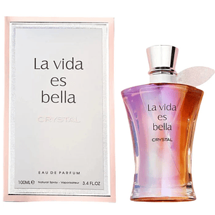 Perfume Fragrance World La Vida Es Bella Crystal EDP 100 ml Mujer
