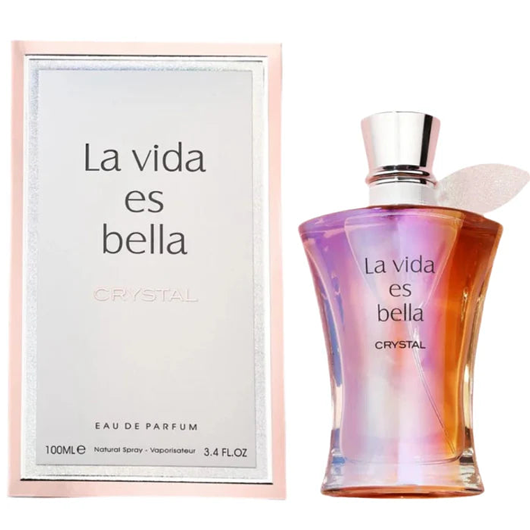 Perfume Fragrance World La Vida Es Bella Crystal EDP 100 ml Mujer 1