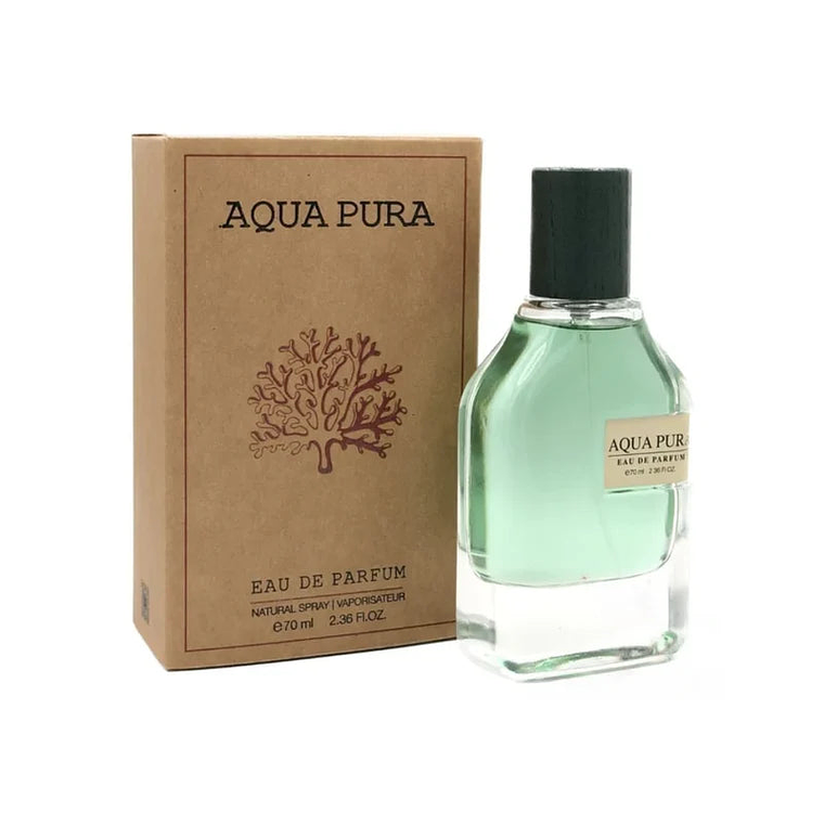 Perfume Fragrance World Aqua Pura EDP 70 ml Unisex 1