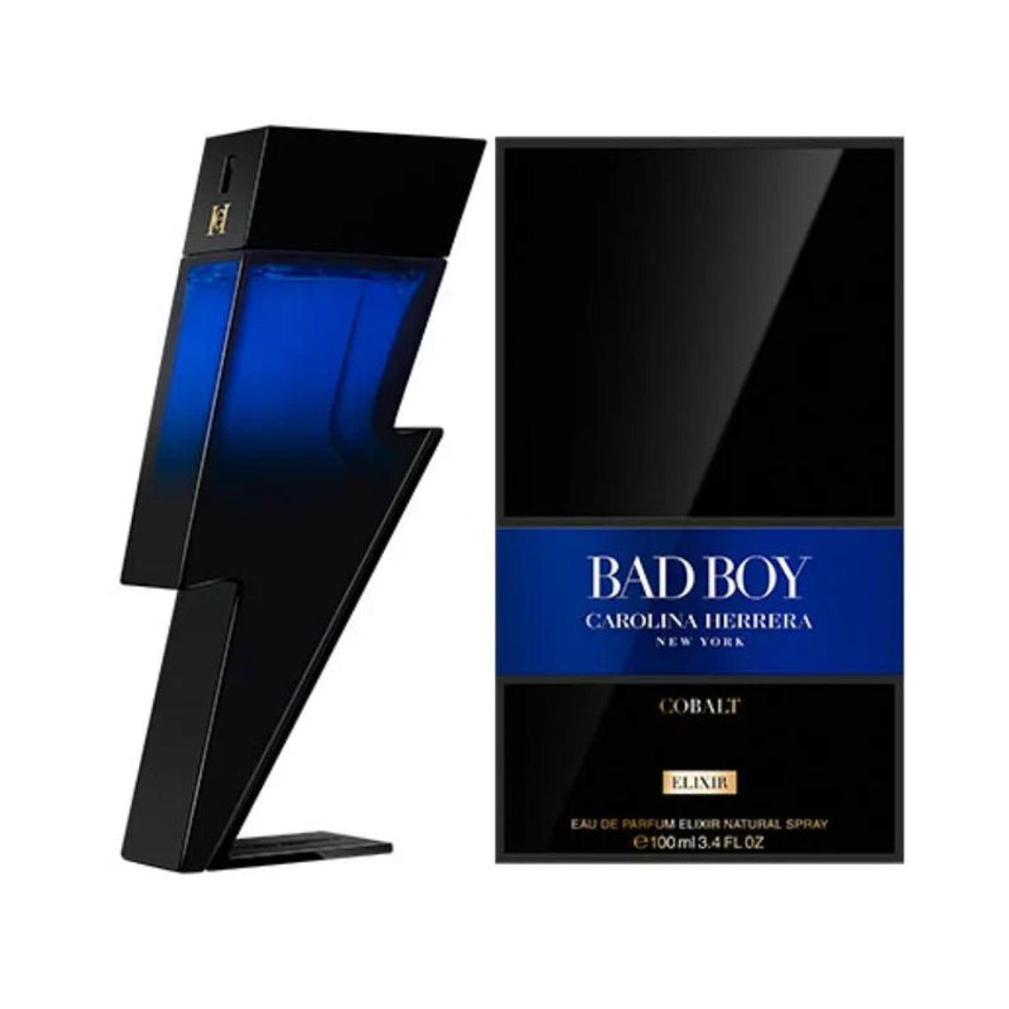 Perfume Carolina Herrera Bad Boy Cobalt Elixir EDP 100 ml Hombre 1