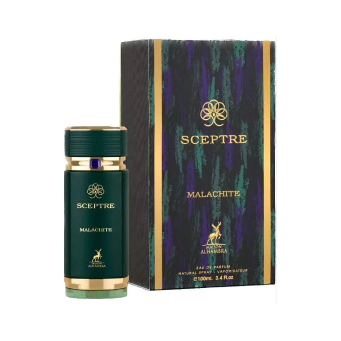 Perfume Maison Alhambra Sceptre Malachite EDP 100 ML Unisex - Insiprado En God Of Fire Stephane 1