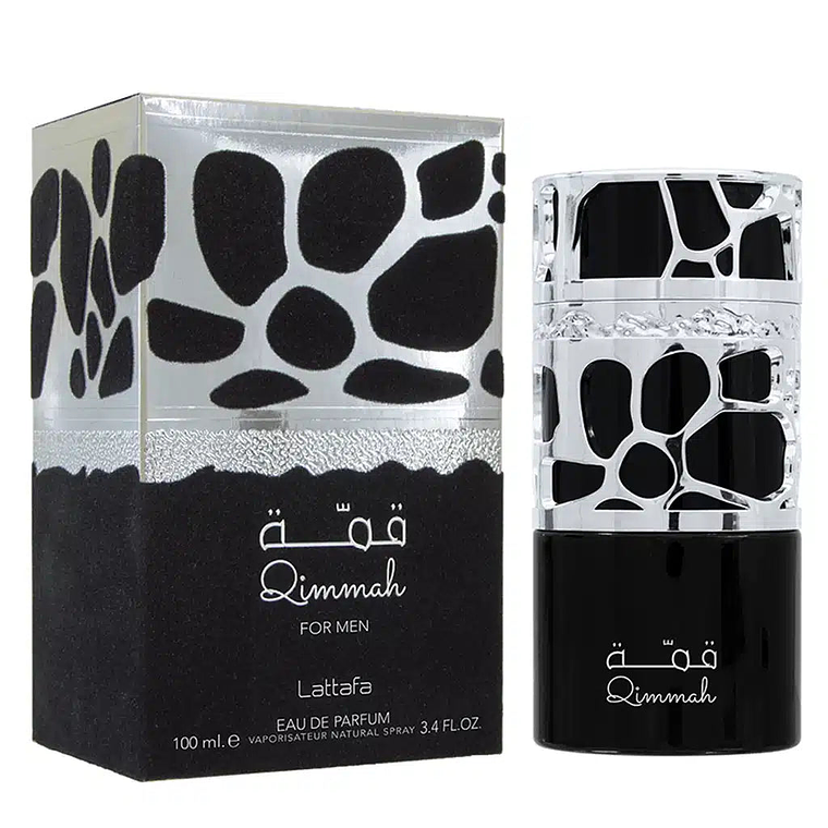 Perfume Lattafa Qimmah for Men EDP 100 ml Hombre (Negro) 1