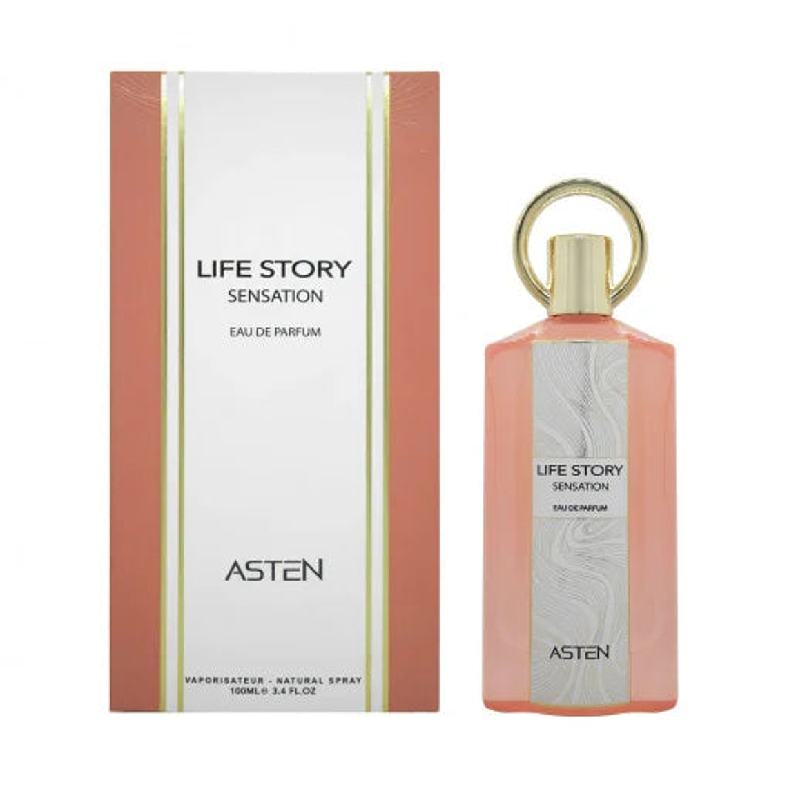 Perfume Asten Life Story Sensation 100Ml Edp Mujer-Inspirado En Love Story Chloe 1