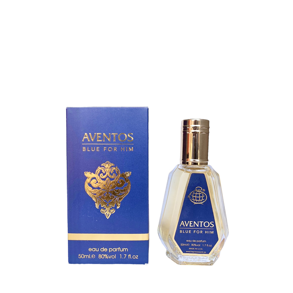 Perfume Fragrance World Aventos Blue For Him EDP 50ml Hombre 1