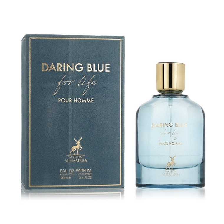 Perfume Maison Alhambra Daring Blue For Life Pour Homme Edp 100ML Hombre 1