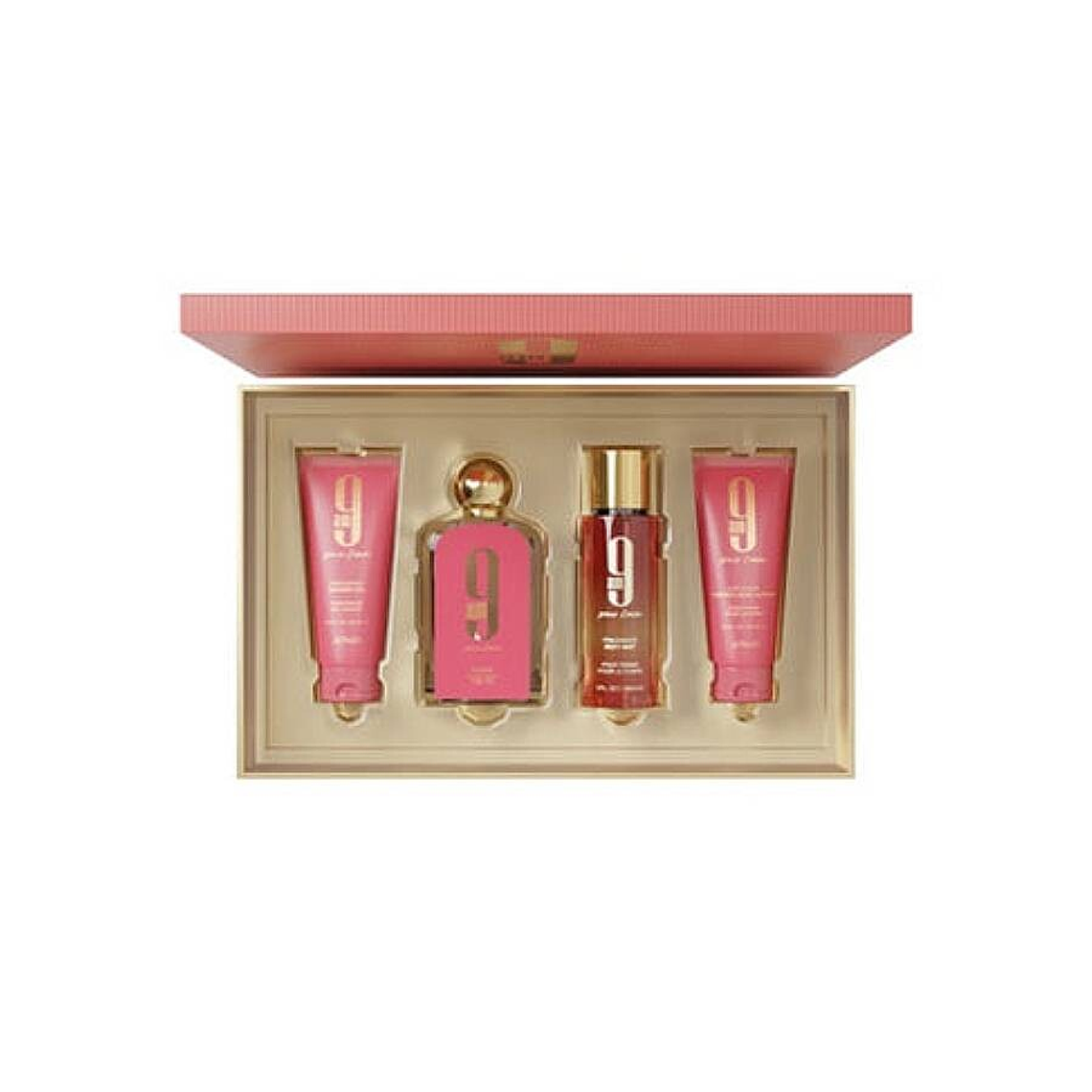 Estuche Afnan 9 Am Pour Femme Edp 100Ml + S/G 100Ml +B/L 100Ml + Colonia 150Ml Mujer 1