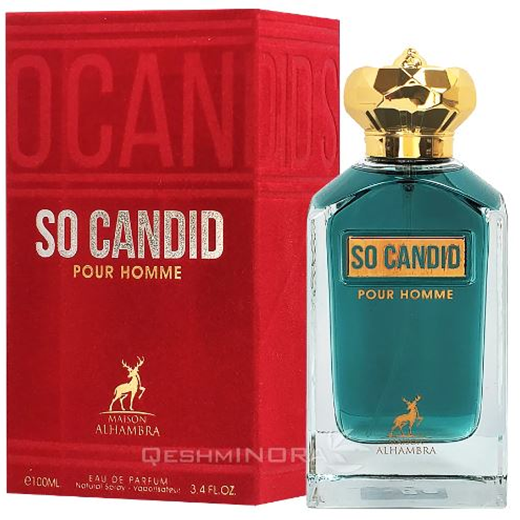Perfume Maison Alhambra So Candid Pour Homme Edp 100ml Hombre - Inspirado En scandal JPG hombre (Mandarin Sky armaf ) 1
