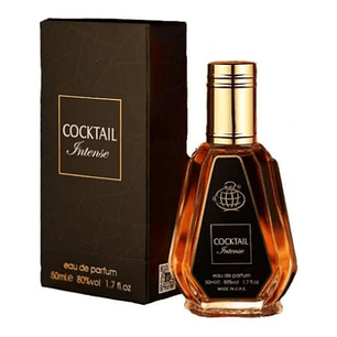 Perfume Fragrance World Cocktail Intense EDP 50 ml Unisex - Inspirado En Kilian Angels Share