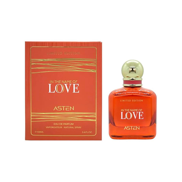 Perfume Asten In The Name Of Love 100ml Edp Hombre-Inspirado En Giorgio Armani Stronger With You Amber 1