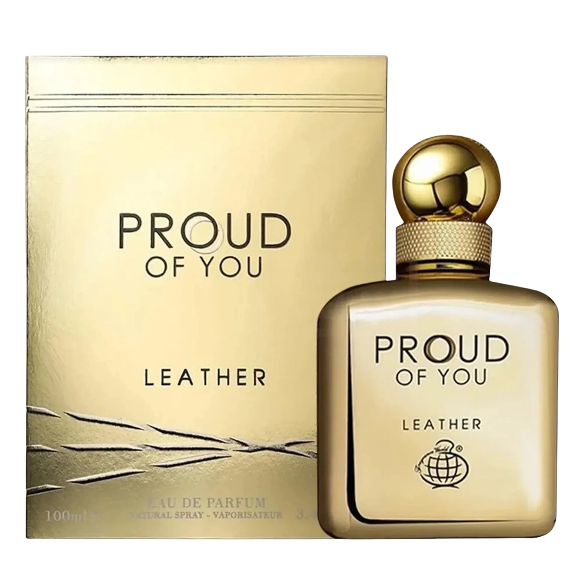 Perfume Fragrance World Proud Of You Leather Edp 100ML Hombre (Emporio Armani Stronger With You Leather) 1