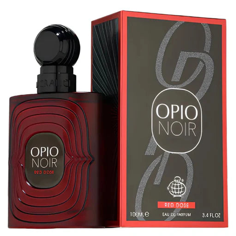 Perfume Fragrance World Opio Noir Red Dose Edp 100ML Mujer (Ysl Black Opium Over Red) 1