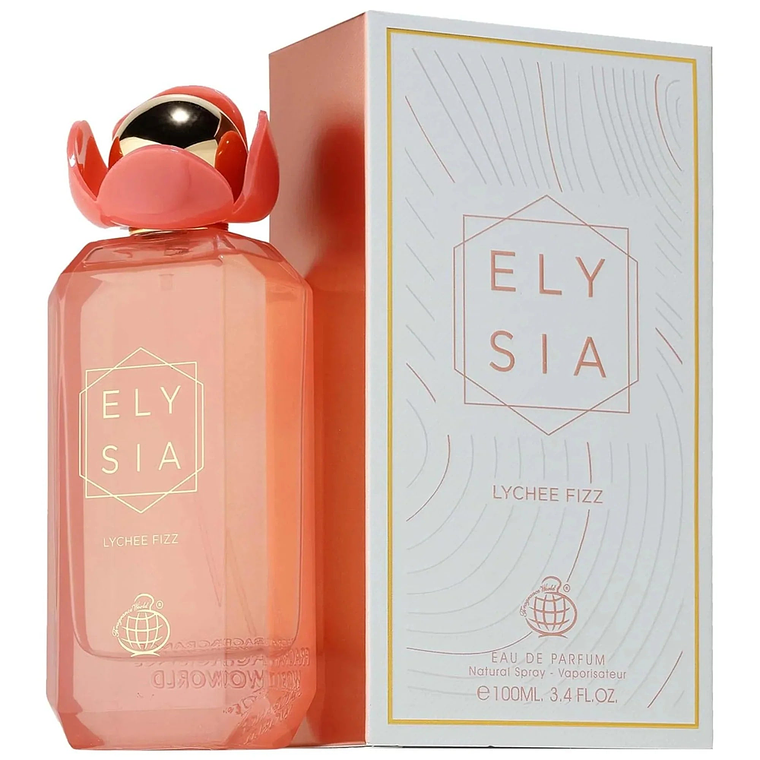 Perfume Fragrance World Elysia Lychee Fizz Edp 100ML Mujer (Kayali Eden Sparkling Lychee) 1