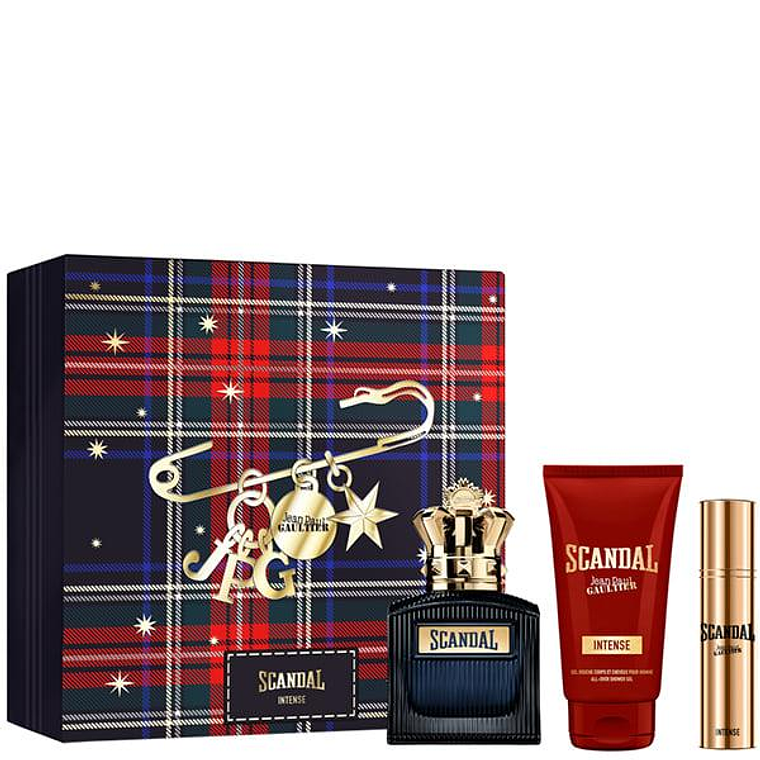 Estuche Scandal Intense Pour Homme EDP 100 ml + 10 ml + Gel de Ducha 75 ml Hombre 1