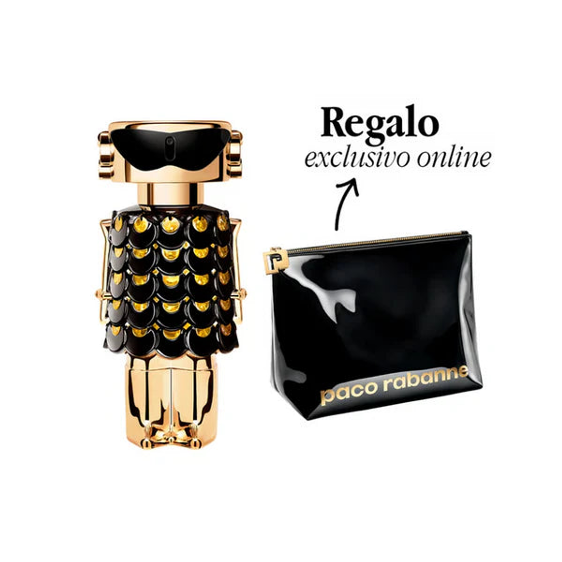 Perfume Paco Rabanne Fame Parfum 80ml + Regalo Mujer 1