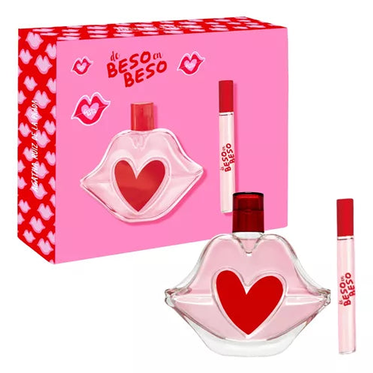 Estuche Agatha Ruiz De La Prada de Beso en Beso EDT 100ml + 10ml (Nuevo Beso en Beso) Mujer 1