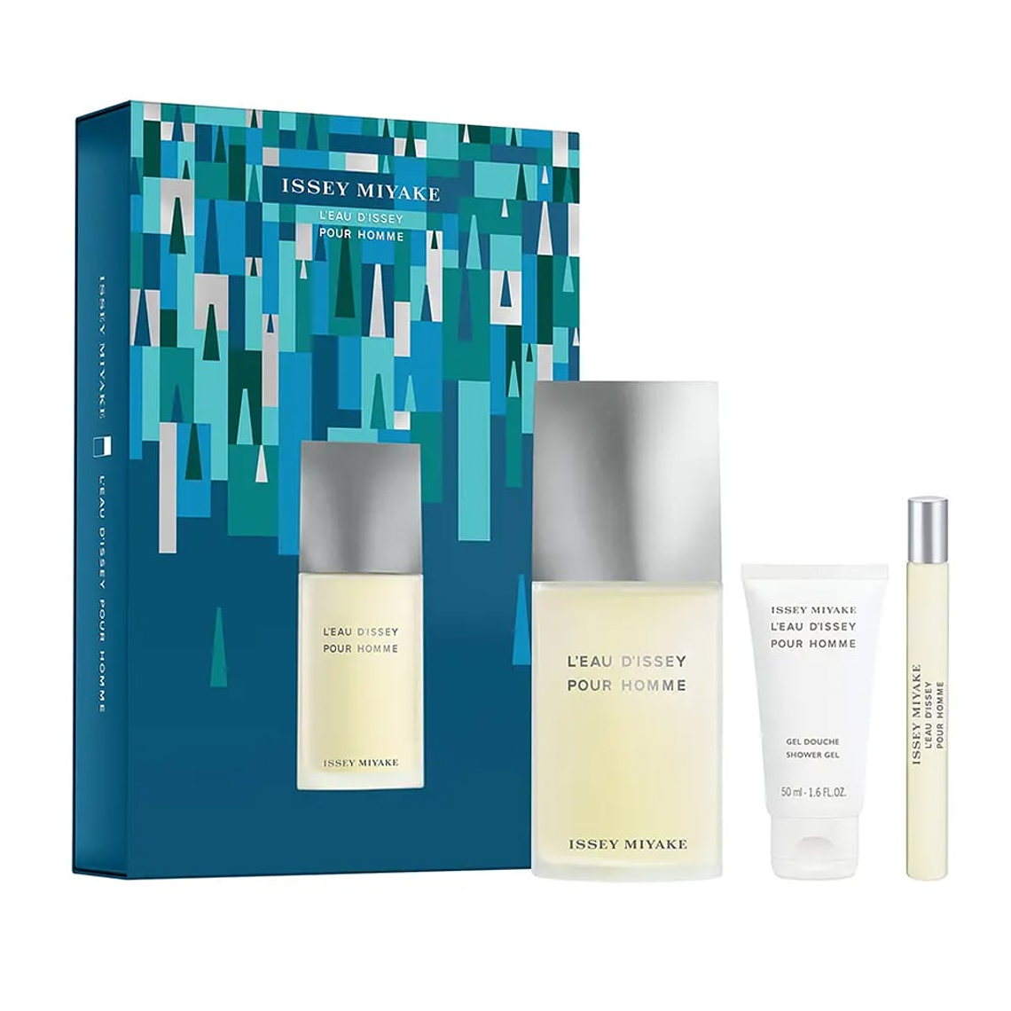Estuche Issey Miyake L'Eau D'Issey Edt 125ml Hombre + 10ml + 75ml Gel 1