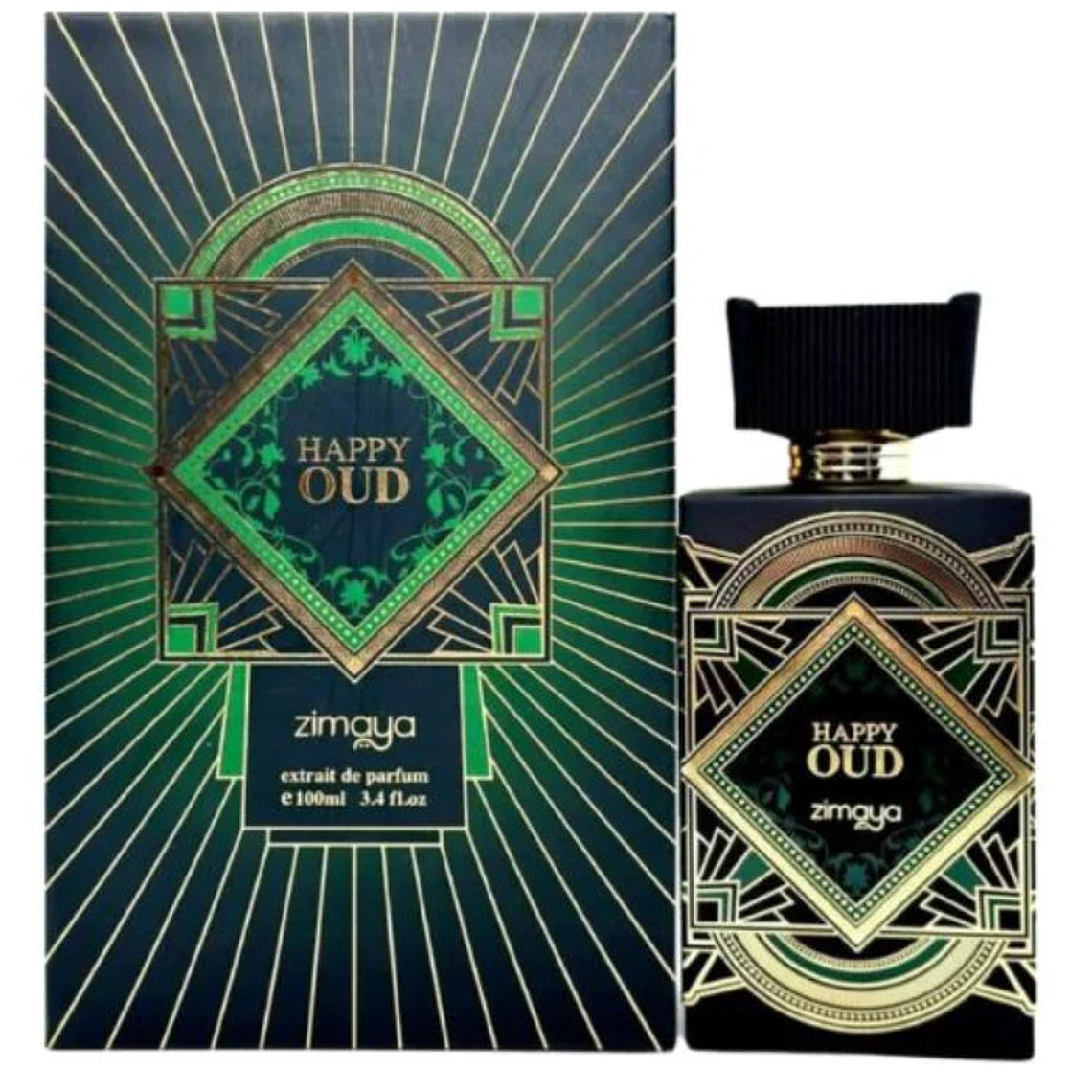 Zimaya Happy Oud Extrait Parfum 100Ml Unisex- Inspirado En Oud for Happiness Initio 1