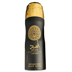 Desodorante Lattafa Asad Perfumed Spray 200 ml Hombre