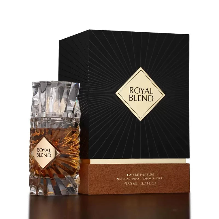 Perfume Fragrance World Royal Blend French Avenue 100 ML Extrait De Parfum Unisex - Inspirado En Angels Share Kilian 1