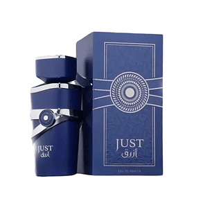 Perfume Fragrance World Just Azraq EDP 100ml Unisex (Azul) Hombre- Inspirado En Asad Zanzibar Lattafa