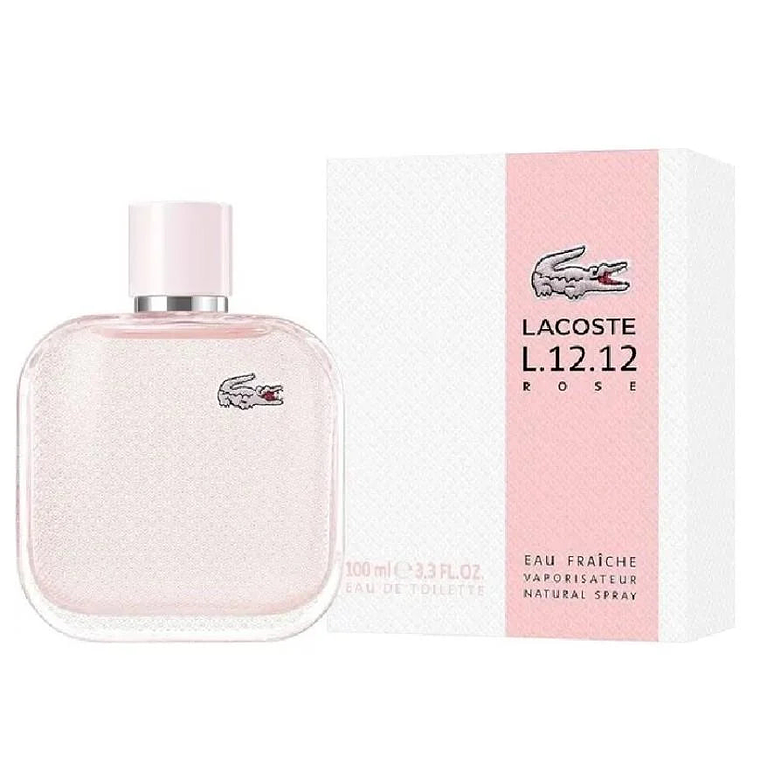 Perfume Lacoste L.12.12 Rose Eau Fraiche Edt 100ML Mujer 1