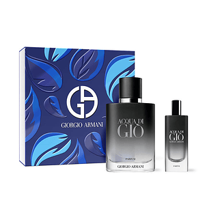 Estuche Giorgio Armani Acqua Di Gio Parfum 100ml + 15ml Hombre