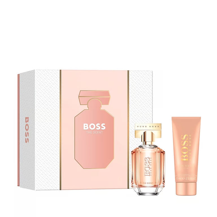 Estuche Hugo Boss The Scent Edp 50 Ml + Body Lotion 75 Ml Mujer 1