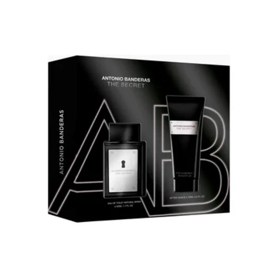 Estuche The Secret Antonio Banderas Edt 50 Ml + Body Lotion 75 Ml Hombre 1