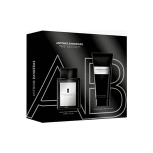 Estuche The Secret Antonio Banderas Edt 50 Ml + Body Lotion 75 Ml Hombre