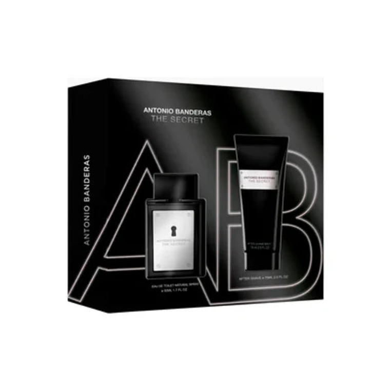 Estuche The Secret Antonio Banderas Edt 50 Ml + Body Lotion 75 Ml Hombre 1